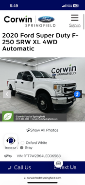 2020 Ford F-250 Lariat