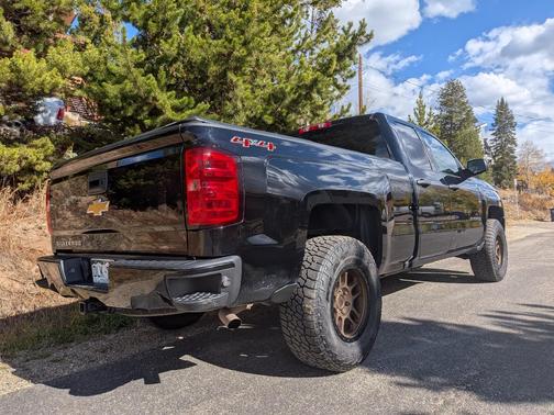 Black 2017 Chevrolet Silverado 1500 Custom