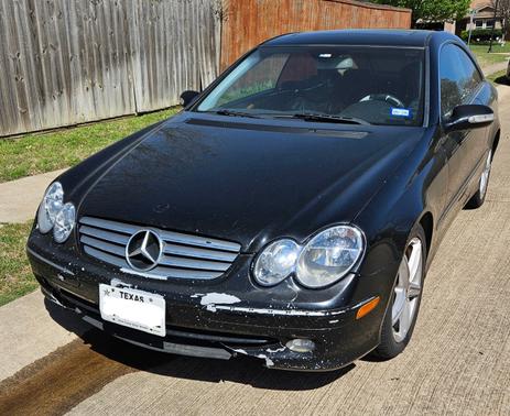 Black 2005 Mercedes-Benz CLK-Class 320