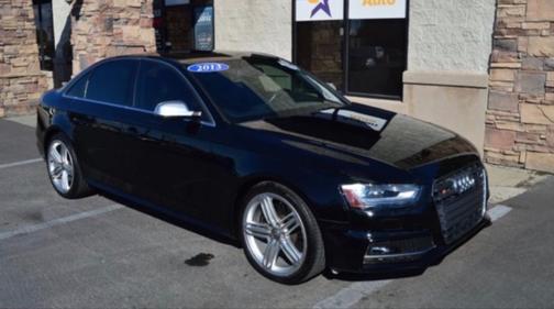 Black 2013 Audi S4 3.0T Prestige