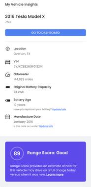 2016 Tesla Model X 75D