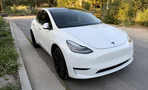 White 2021 Tesla Model Y Standard Range