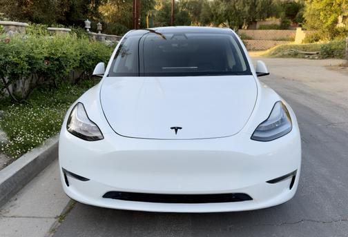 White 2021 Tesla Model Y Standard Range