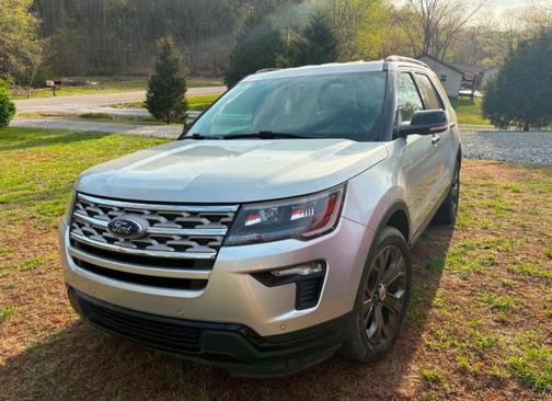 Silver 2018 Ford Explorer Sport