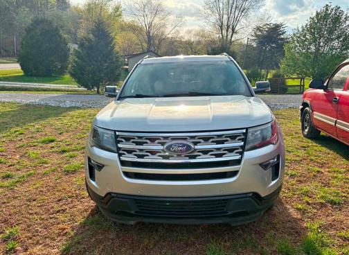 Silver 2018 Ford Explorer Sport