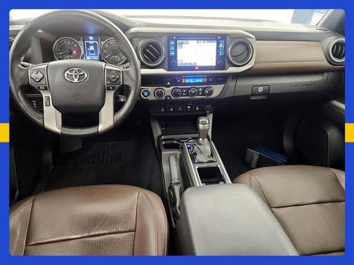 Black 2016 Toyota Tacoma Limited