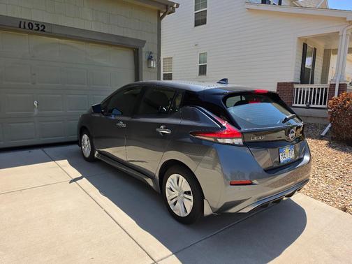 Gray 2025 Nissan Leaf S