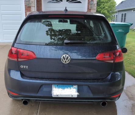 Blue 2015 Volkswagen Golf GTI 2.0T S 2-Door