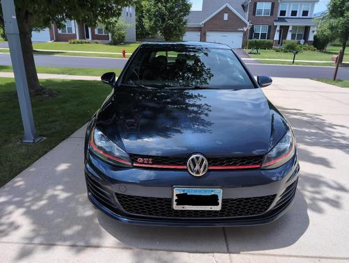 Blue 2015 Volkswagen Golf GTI 2.0T S 2-Door