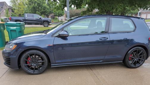 Blue 2015 Volkswagen Golf GTI 2.0T S 2-Door