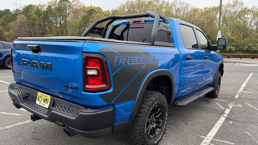 Blue 2025 RAM 1500 Rebel