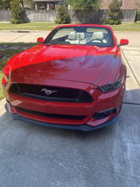 Red 2017 Ford Mustang GT Premium
