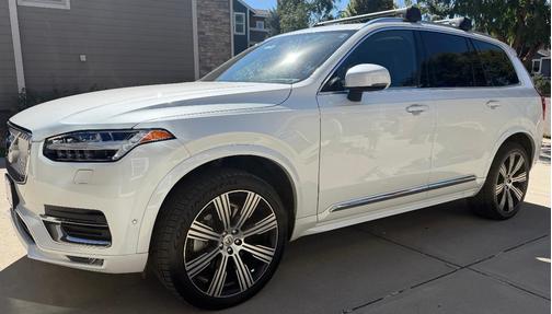 White 2021 Volvo XC90 T6 Inscription
