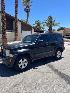 Black 2012 Jeep Liberty Sport