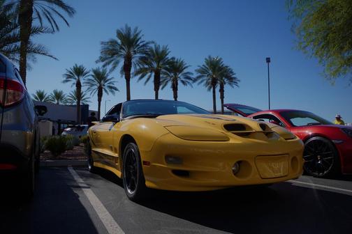 Yellow 2002 Pontiac Firebird Trans Am