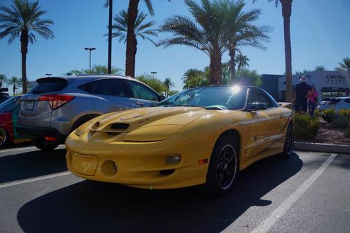 Yellow 2002 Pontiac Firebird Trans Am