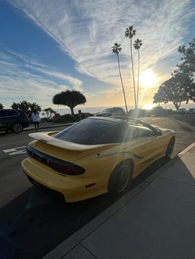 Yellow 2002 Pontiac Firebird Trans Am