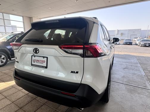 White 2025 Toyota RAV4 XLE Premium
