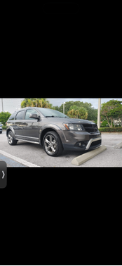 Gray 2017 Dodge Journey Crossroad