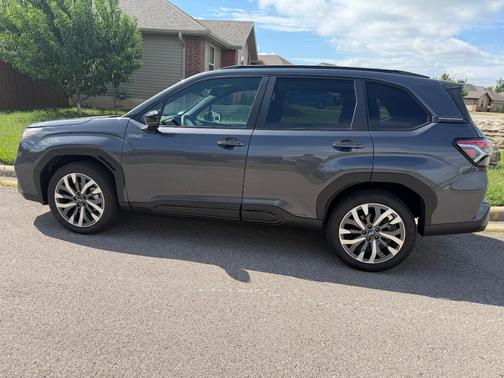 Gray 2025 Subaru Forester Hybrid Touring
