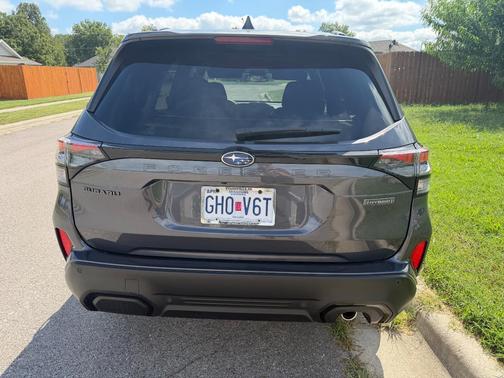 Gray 2025 Subaru Forester Hybrid Touring