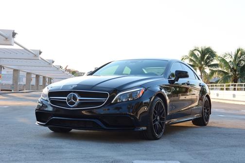 Black 2015 Mercedes-Benz CLS-Class CLS 63 AMG S-Model 4MATIC
