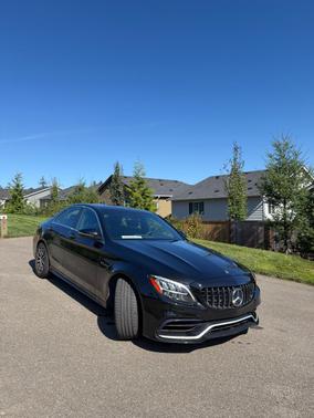 Black 2019 Mercedes-Benz AMG C 63 Base