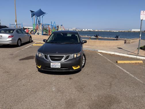 Gray 2010 Saab 9-3 Base