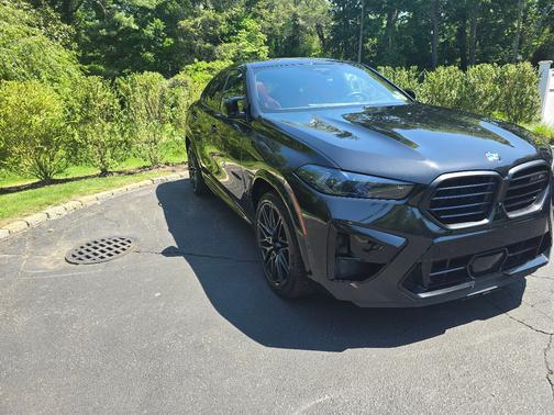 Black 2025 BMW X6 M Base