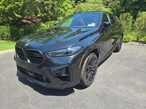 Black 2025 BMW X6 M Base