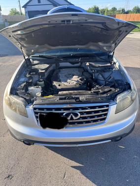 Silver 2008 INFINITI FX35 Base