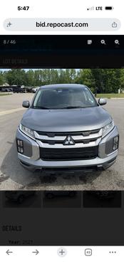 Silver 2021 Mitsubishi Outlander Sport 2.0 ES