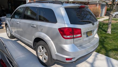 Silver 2012 Dodge Journey SXT
