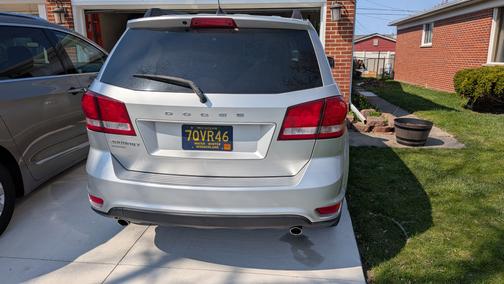Silver 2012 Dodge Journey SXT