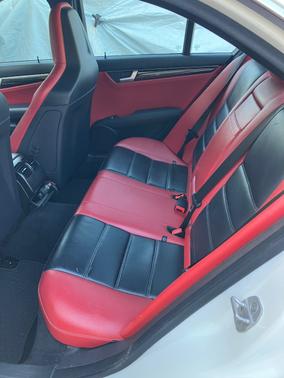 White 2014 Mercedes-Benz C-Class C 63 AMG