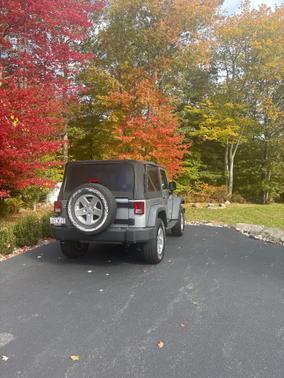Silver 2015 Jeep Wrangler Sport