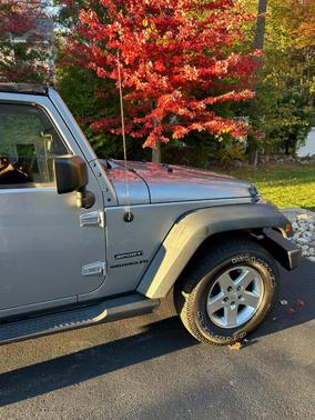 Silver 2015 Jeep Wrangler Sport