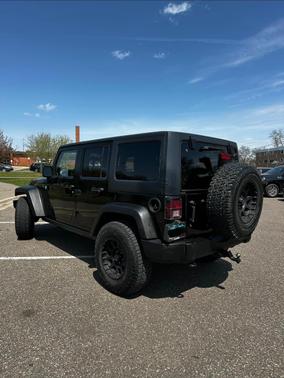 Black 2011 Jeep Wrangler Unlimited Rubicon