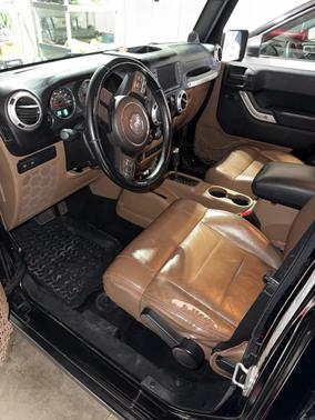 Black 2011 Jeep Wrangler Unlimited Rubicon
