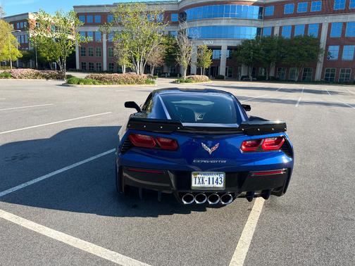 Blue 2018 Chevrolet Corvette Stingray