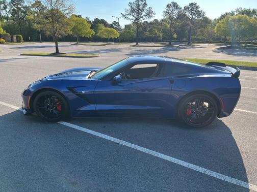 Blue 2018 Chevrolet Corvette Stingray