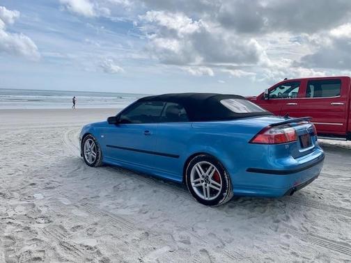 Blue 2006 Saab 9-3 Aero