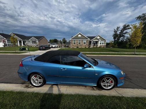 Blue 2006 Saab 9-3 Aero
