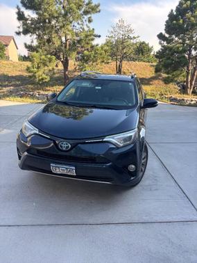 Black 2017 Toyota RAV4 Hybrid Limited