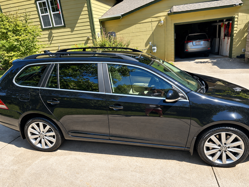 Black 2013 Volkswagen Jetta SportWagen TDI