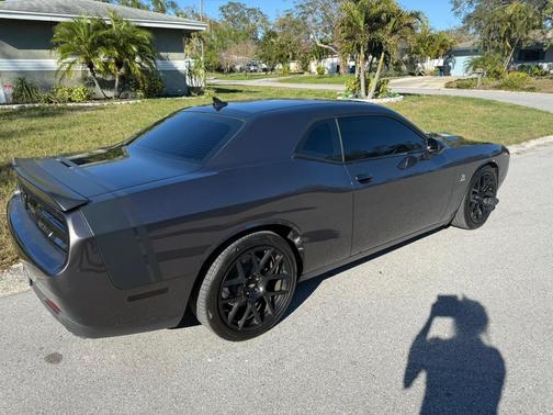 Gray 2015 Dodge Challenger R/T Scat Pack