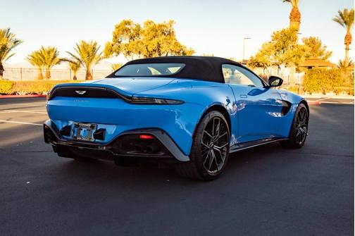 Blue 2021 Aston Martin Vantage Base