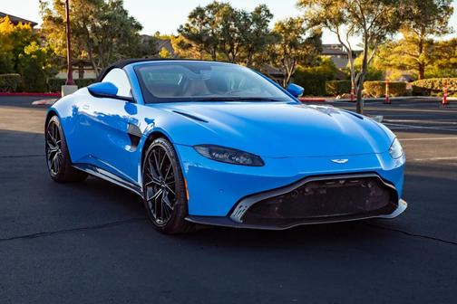 Blue 2021 Aston Martin Vantage Base