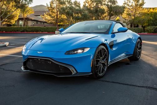 Blue 2021 Aston Martin Vantage Base