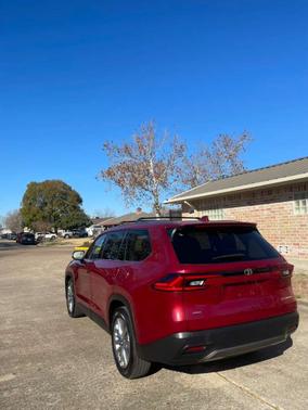 Red 2024 Toyota Grand Highlander Platinum